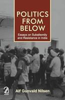 Politics from Below: Essays on Subalternity and Resistance in India 1032666773 Book Cover