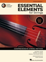 Essential Elements for Strings - Violin Book 1 with Online Resources B0DZW7JKBX Book Cover