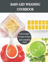 Baby-Led Weaning Cookbook: Puree recipes for baby nutrition and a healthy start B092P6ZJLT Book Cover