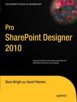 Pro Sharepoint Designer 2010 1430236175 Book Cover