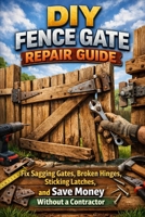 DIY Fence Gate Repair Guide: Fix Sagging Gates, Broken Hinges, Sticking Latches, and Save Money Without a Contractor B0GHJXHTTH Book Cover