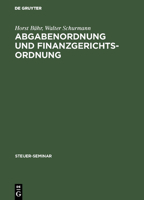 Abgabenordnung Und Finanzgerichtsordnung 3486234153 Book Cover