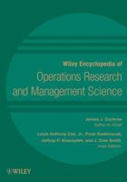 Wiley Encyclopedia of Operations Research and Management Science 0470400579 Book Cover