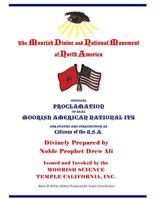 Official Proclamation of Real Moorish American Nationality: Our Status and Jurisdiction as Citizens of the U.S.A. 1502573946 Book Cover