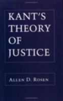 Kant's Theory of Justice 0801480388 Book Cover