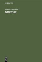 Goethe 3110053403 Book Cover