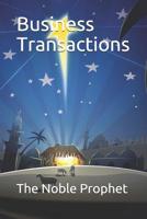 Business Transactions: كتاب التجارات 1074194802 Book Cover