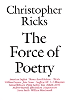 The Force of Poetry 0198183267 Book Cover