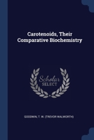 Carotenoids, their comparative biochemistry 1376959054 Book Cover