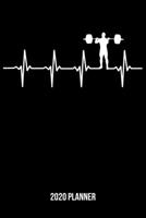 2020 Planner: Weight Lifting Heartbeat Weekly & Monthly Planner 2020 - 52 Week Calendar 6 x 9 Organizer - Gift for Weightlifters 1705757502 Book Cover