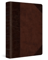 ESV Personal Size Reference Bible, Red Letter (Trutone, Brown/Walnut, Portfolio Design) B0GNMYKH7P Book Cover