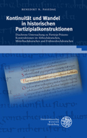 Kontinuitat Und Wandel in Historischen Partizipialkonstruktionen: Diachrone Untersuchung Zu Partizip-Prasens-Konstruktionen Im Althochdeutschen, ... Und Fruhneuhochdeutschen 3825349934 Book Cover
