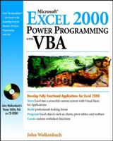 Microsoft Excel 2000 Power Programming with VBA 0764532634 Book Cover