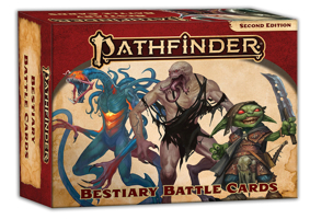 Pathfinder : Bestiary Battle Cards 1640782125 Book Cover