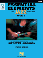 Essential Elements for Jazz Ensemble Book 2 - Guitar 1495079090 Book Cover