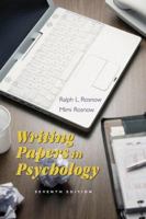 Writing Papers in Psychology 0534533310 Book Cover