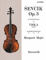 Sevcik for Viola, Opus 3: 40 Variations 1846098807 Book Cover