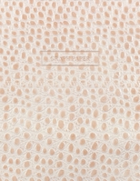Graph Paper: Executive Style Composition Notebook - Cream Alligator Skin Leather Style, Softcover | 8.5 x 11 - 100 pages (Office Essentials) 1690885106 Book Cover