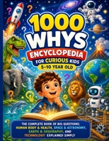 1000 Whys Encyclopedia for Curious Kids 5–10 Year Old: The Complete Book of Big Questions; Human Body & Health, Space & Astronomy, Earth & Geography, and Technology Explained Simply 7148041694 Book Cover