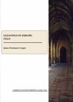 Gleanings in Europe, Italy (The Writings of James Fenimore Cooper) 124092979X Book Cover