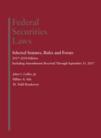 Federal Securities Laws: Selected Statutes, Rules and Forms 1634607104 Book Cover