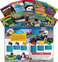 Time for Kids(r) Informational Text Grade 4 Readers Set 3 10-Book Set 1433372525 Book Cover