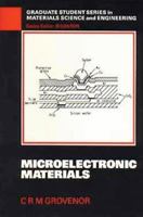 Microelectronic Materials 0852742703 Book Cover