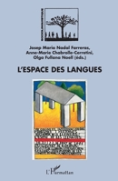 L'espace des langues (Sociolinguistique) (French Edition) 2343034478 Book Cover