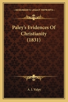 Paley's Evidences Of Christianity 1165424460 Book Cover