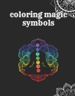 Coloring magic symbols B0C91S91NP Book Cover