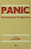 Panic: Psychological Perspectives 0805800913 Book Cover