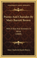 Poems and Charades 1359619976 Book Cover