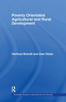 Poverty Orientated Agricultural and Rural Development 0415543754 Book Cover