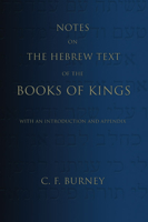 Notes on the Hebrew Text of the Books of Kings 1017939950 Book Cover