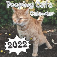 Pooping Cats Calendar: Funny Gift Wall Calendar For Animal Lovers !!! To Office Or For Friends !!! B099BV5Z3G Book Cover