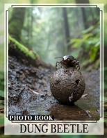 Dung Beetle Photo Book: Explore 40 Fascinating Images Of Nature's Cleanup Crew For Enthusiasts And Students B0DQ62M9FV Book Cover