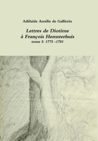 Lettres de Diotime à François Hemsterhuis I 9081685279 Book Cover