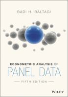 Econometric Analysis of Panel Data, 3rd Edition 0470518863 Book Cover