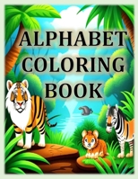 Coloring Book Animals A-Z B0CVN79SNB Book Cover