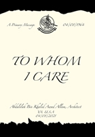 To Whom I Care 1664183256 Book Cover