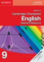 Cambridge Checkpoint English Teacher's Resource CD-ROM 9 1107654920 Book Cover