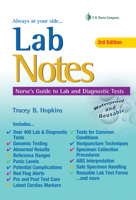 Labnotes: Nurses' Guide to Lab & Diagnostic Tests 0803644019 Book Cover