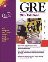 GRE: Practicing to Take the General Test 0886851866 Book Cover