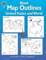 Blank Map Outlines, United States and World 088012668X Book Cover