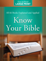 Know Your Bible Large Print Edition 1643526294 Book Cover