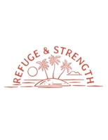 Refuge & Strength: 150 Pages, Soft Matte Cover, 8.5 x 11 1691537306 Book Cover