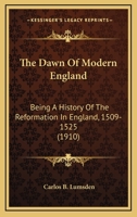 The Dawn of Modern England 046975981X Book Cover