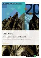 Der Verratene Kontinent. Warum Europa in Der Bedeutungslosigkeit Verschwindet 3656735050 Book Cover