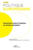 Gouverner (avec) l'opinion au niveau européen 2343114943 Book Cover