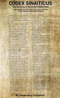 Codex Sinaiticus: The Discovery of the World's Oldest Bible 158509367X Book Cover